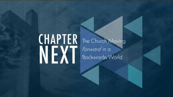 The Church Moving Forward in a Backwards Word Image